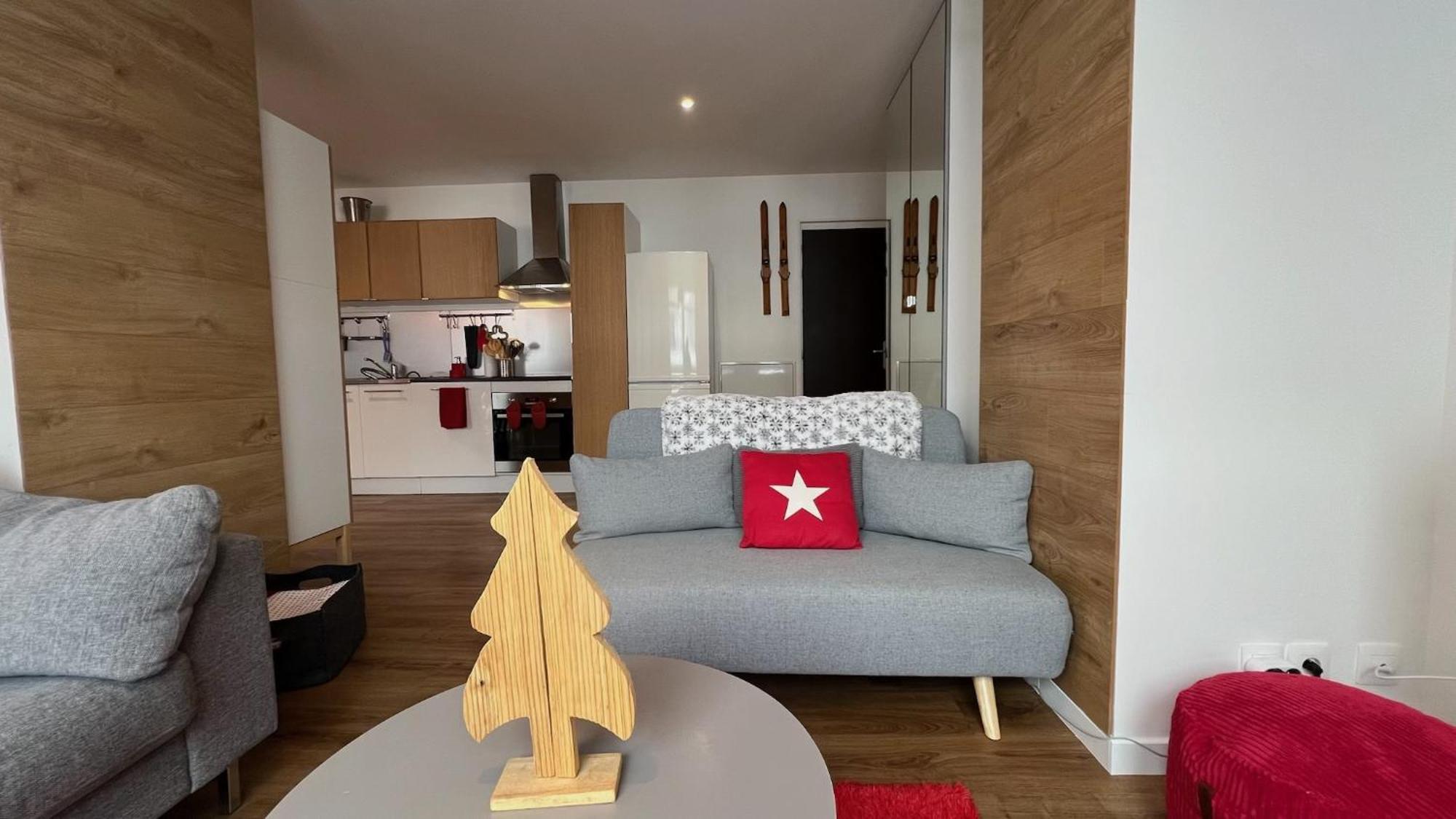Rouge Canneberge -8 Personnes- 84M2 Vue Degagee Setaz Valloire Luaran gambar