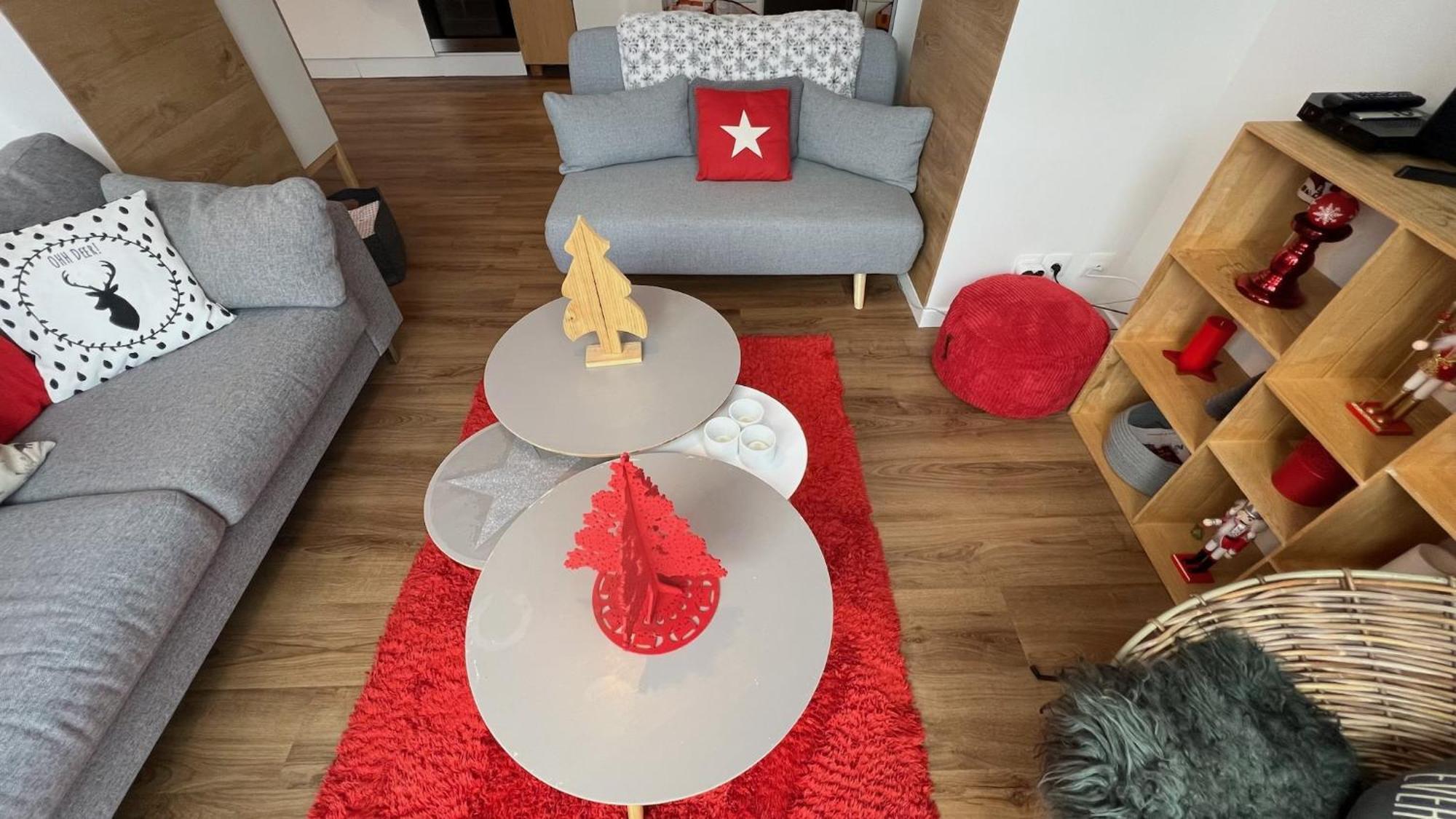 Rouge Canneberge -8 Personnes- 84M2 Vue Degagee Setaz Valloire Luaran gambar