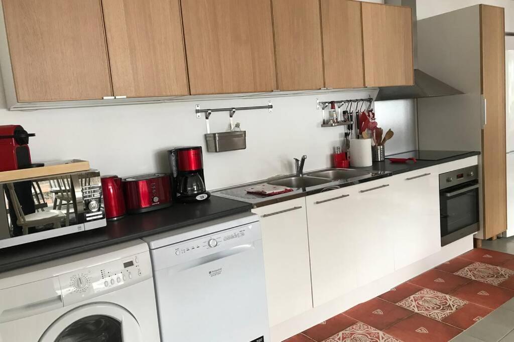 Rouge Canneberge -8 Personnes- 84M2 Vue Degagee Setaz Valloire Luaran gambar