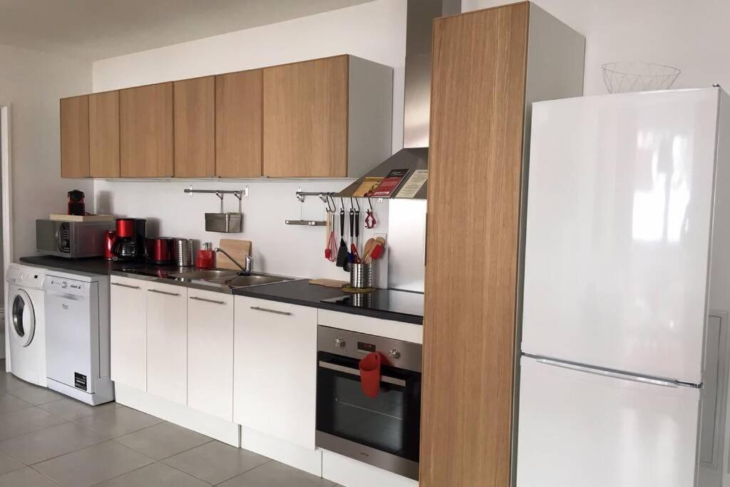 Rouge Canneberge -8 Personnes- 84M2 Vue Degagee Setaz Valloire Luaran gambar